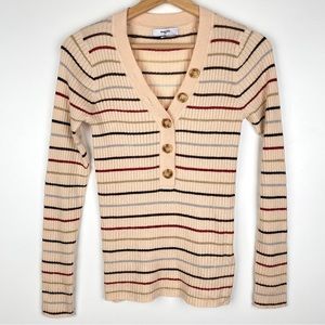 SUNCOO Striped Sweater, NWT